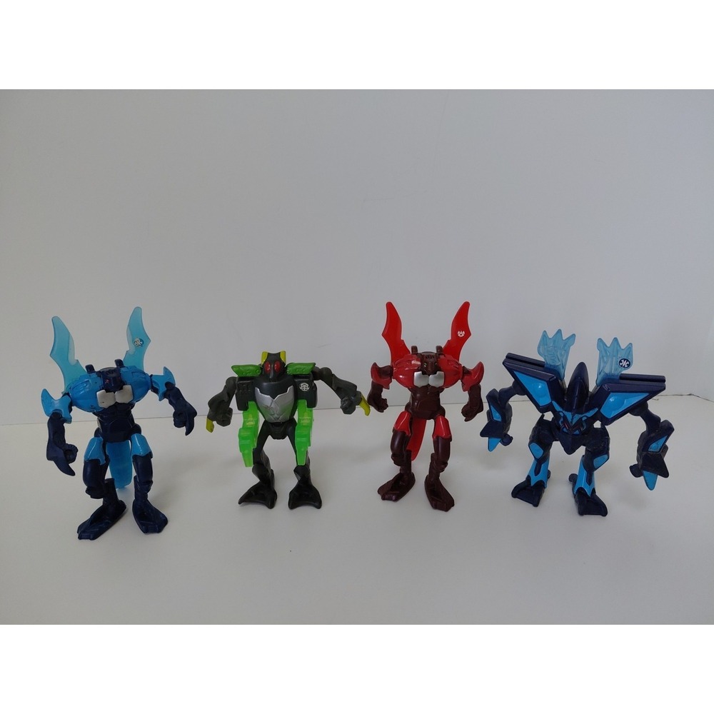 2011 McDonald's Happy Meal‎ Toy Spin Master Bakugan Figure Lot Of 4